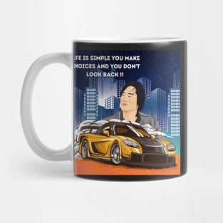 Han's rx7 Fast and furious Mug